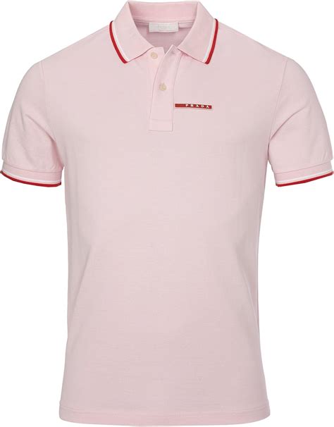 prada pink polo